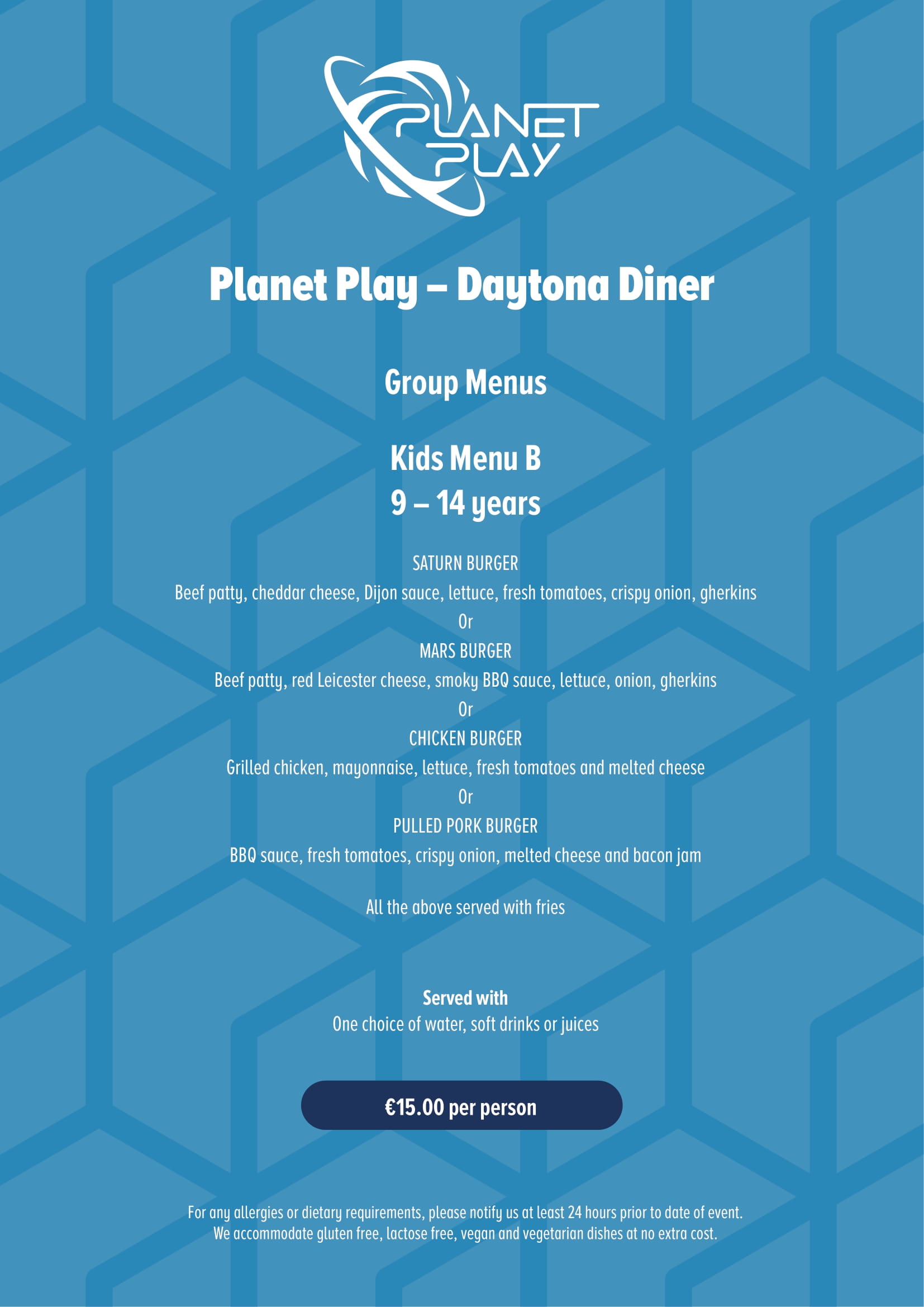 Food Menus Kids Menu B 1